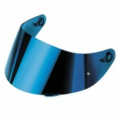 Hot Sale 😀 AGV GT2 And GT2-1 Anti Scratch Pinlock Ready Replacement Visor Blue Iridium 🛒