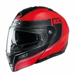 Best deal 👍 HJC I90 Flip Up Helmet Davan Red 😍