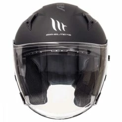 MT Avenue Shop -MT Avenue Shop MT Avenue Open Face Helmet Solid Colours Matt Black 2 700x700