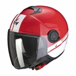 MT Avenue Shop 23 Best Pirce β Scorpion Exo City Strada Open Face Helmet Red/White π§¨