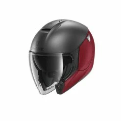 Best deal π Shark CityCruiser Dual Open Face Commuting Helmet Matt Anthracite/Red β