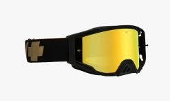 Deals 🧨 Spy Foundation Plus Jeremy Mcgrath HD Goggles Black With Gold Spectra Mirror AFP ⌛